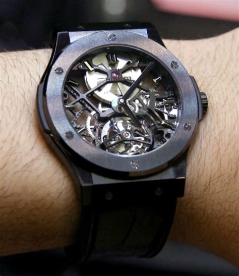 hublot tourbillon skeleton replica